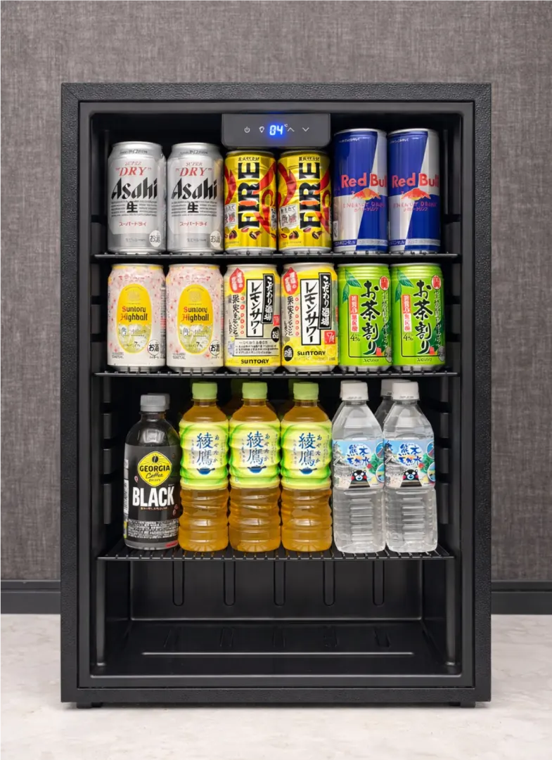 プレミアムデラックスルームの冷蔵庫ドリンク画像2
